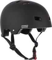 Bullet Deluxe kinder skateboard helm mat zwart