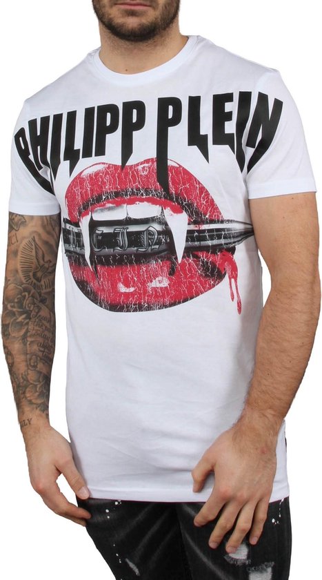 Philipp Plein T-shirt round neck SS Vampire | bol.com