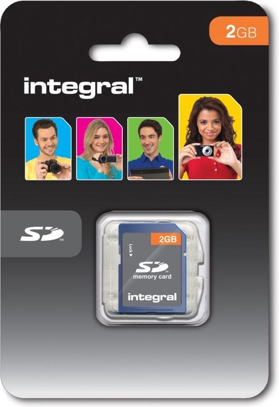 Integral 2GB SD Card 2GB SD flashgeheugen