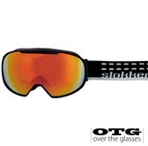 Slokker SF Photochromic OTG Skibril 2024 - Zwart | Categorie 1-2