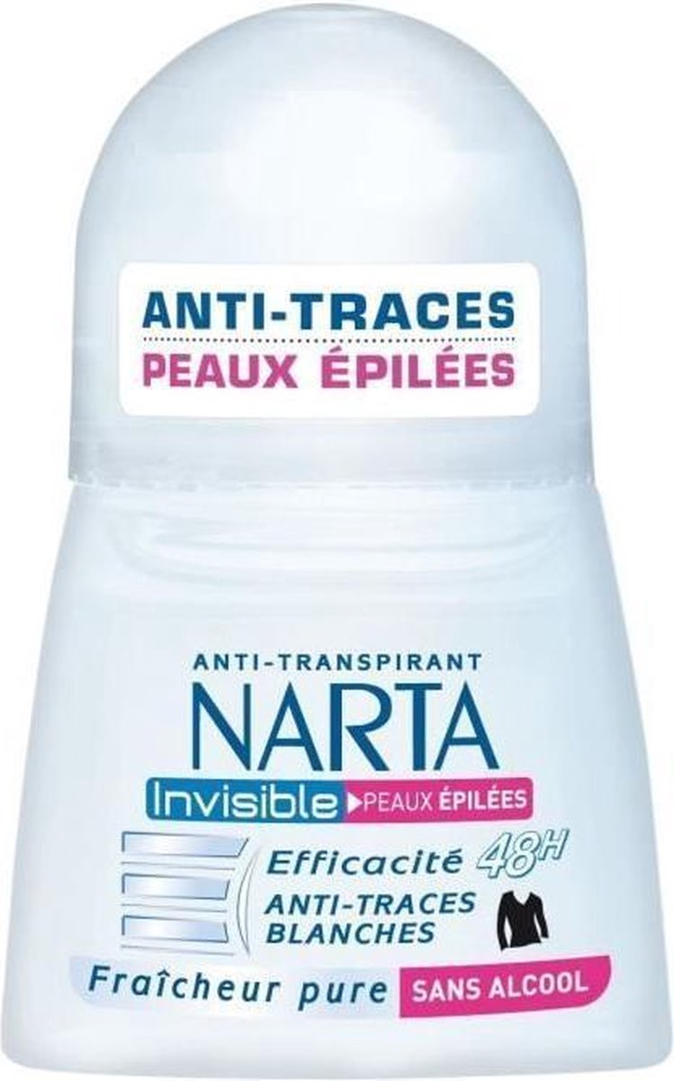 NARTA Invisible Deodorant Inlaid Skin Ball - 50 ml