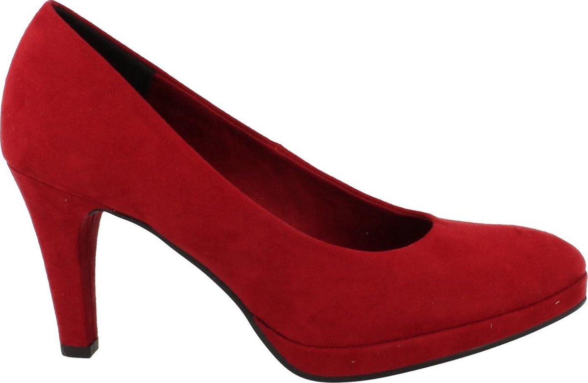 Marco Tozzi Pump Dames Rood | 41 - Schoenen.nl