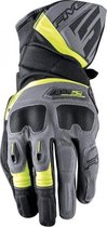 Five GT2 WR Grey Fluo Yellow Motorcycle Gloves M