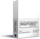 Nightsrest Flanel Kussensloop Set Van 2 60x70cm Wi
