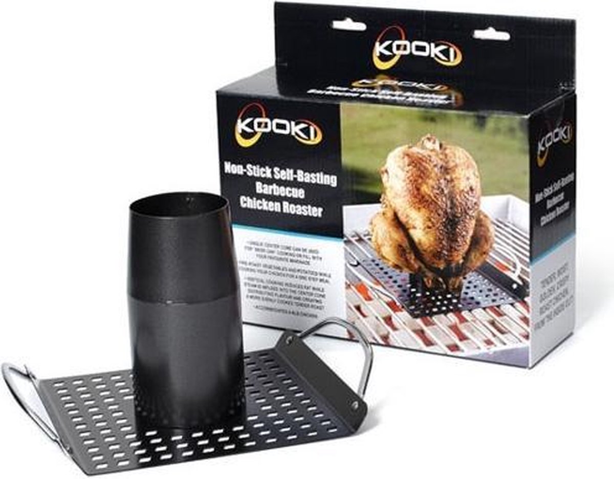 Beercan Chicken Grillplaat Kooki
