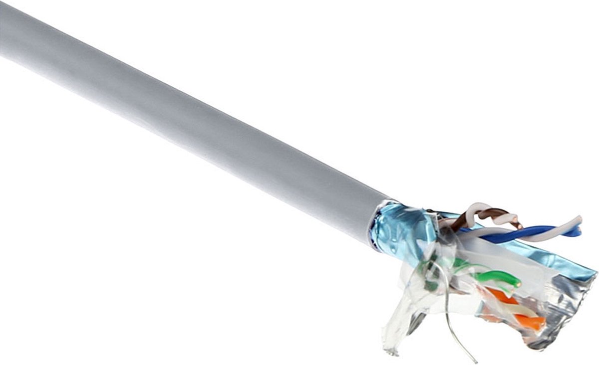 ACT XS6120 CAT6A F/UTP Solid Twisted Pair Kabel PVC AWG23 CPR B2ca - 305 meter