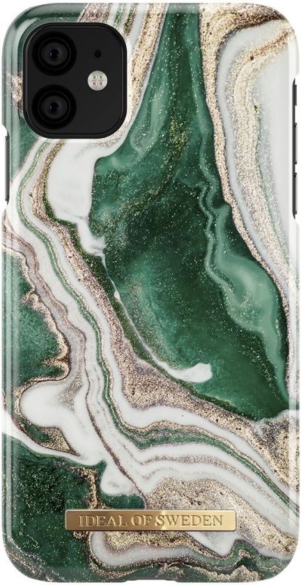 iDeal of Sweden Fashion Case Golden Jade Marble iPhone 11
