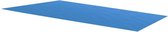 Zwembadzeil rechthoekig 732 x 366 cm PE blauw