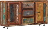 Dressoir 150x43x86 cm massief gerecycled hout