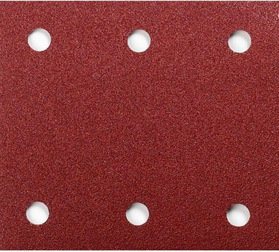 Makita schuurpapier rood 102x114mm K320 perfo (10st) | bol.com