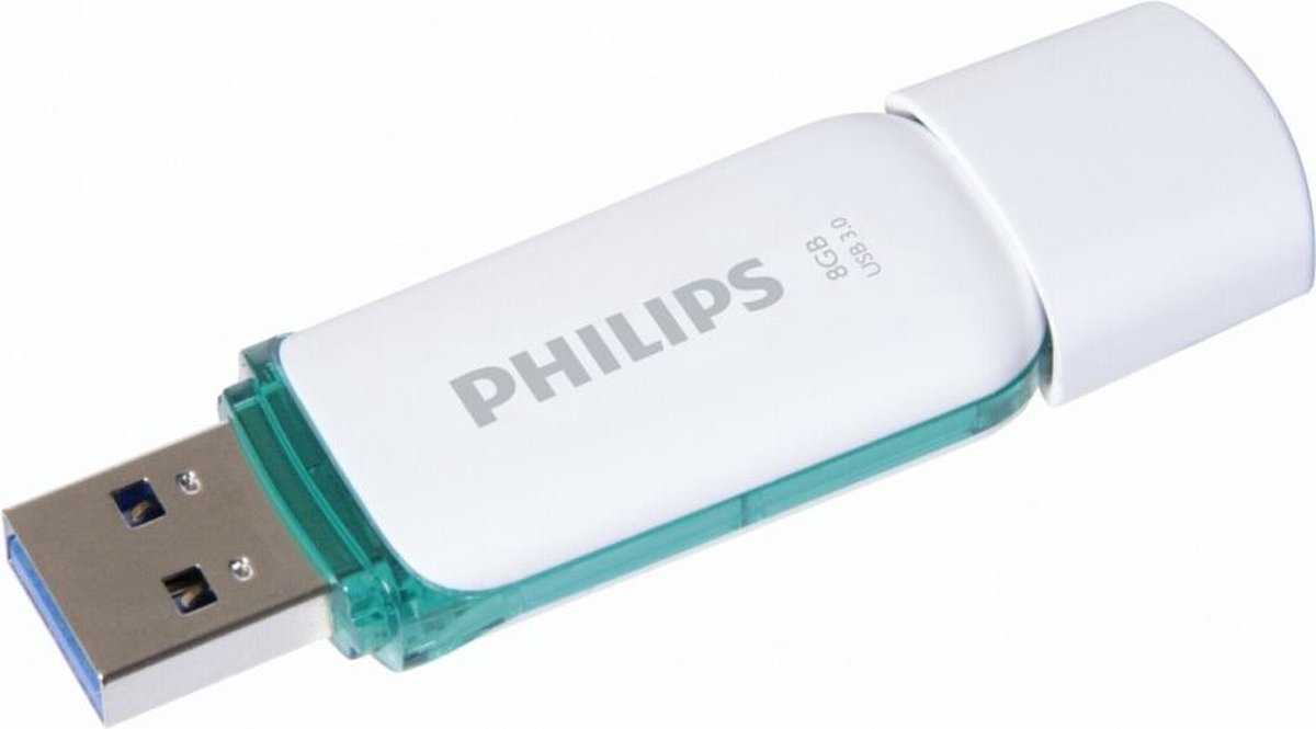 Philips usb 3.0 8gb snow edition green
