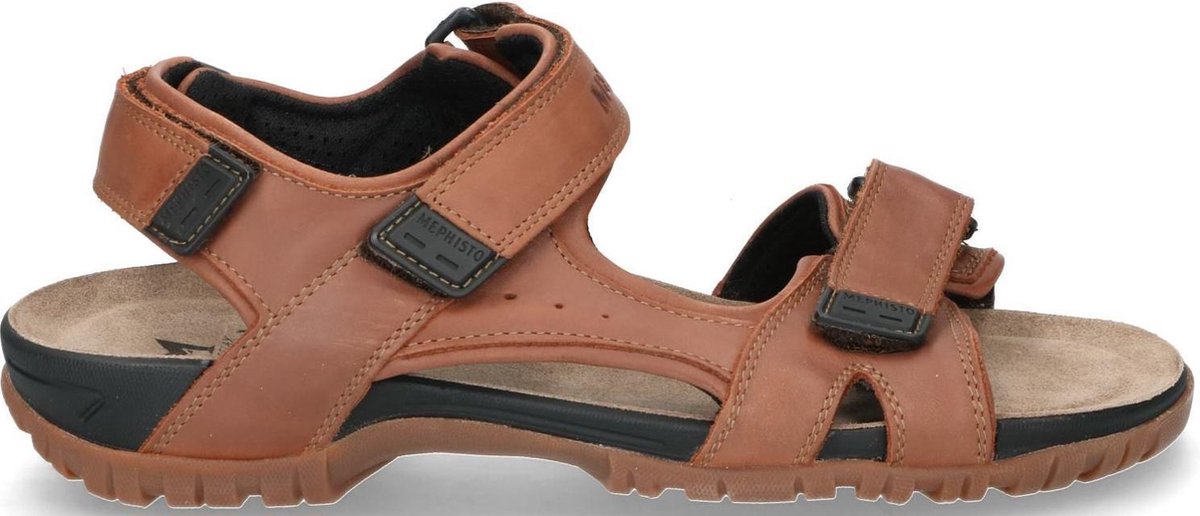 Mephisto Brice Grizzly Sandalen Cognac Heren 41 Bruin