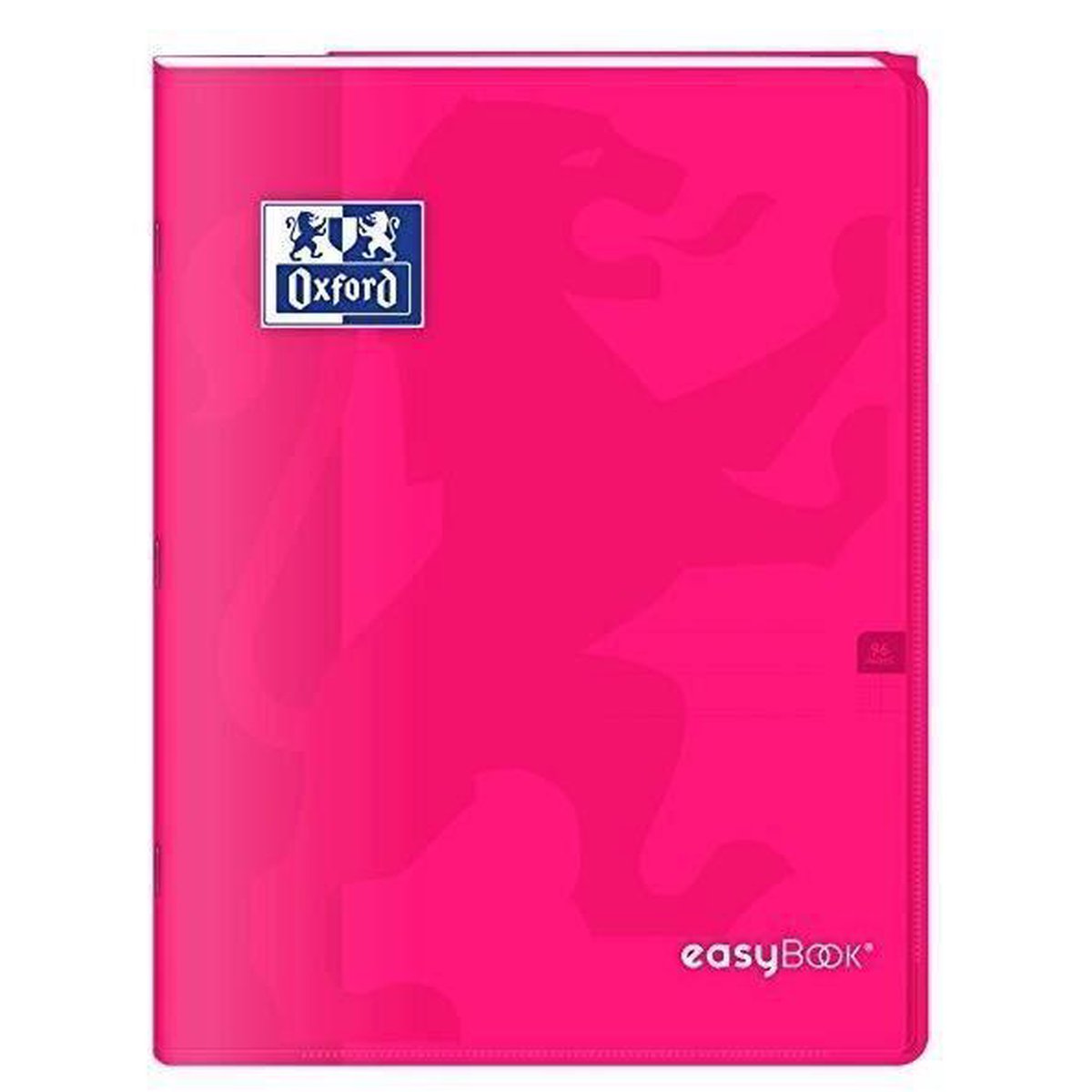 OXFORD Easybook notitieboek geniet - 21 x 29,7 cm - 96 p seyes - 90 g - Roze