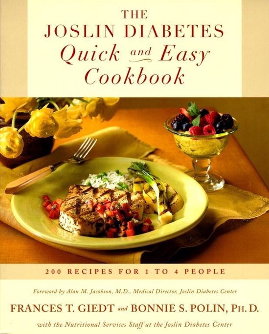 The Joslin Diabetes Quick and Easy Cookbook - cover