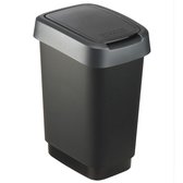Poubelle Rotho Twist 10 l - 24,8 x 18,1 x 33 cm