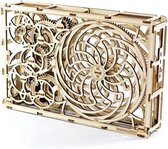 Wooden City Houten 3d-puzzel Kinetische Foto Gezichtsbedrog 34 Cm