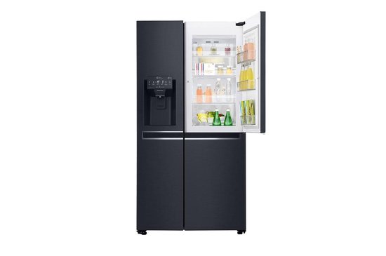 Koelkast: LG GSJ761MCUZ amerikaanse koelkast Vrijstaand 621 l F Zwart, van het merk LG