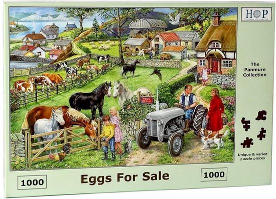 Eggs For Sale Puzzel 1000 stukjes | bol.com
