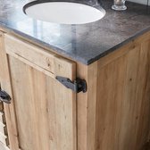 LOBERON Wastafelmeubel Corentin bruin