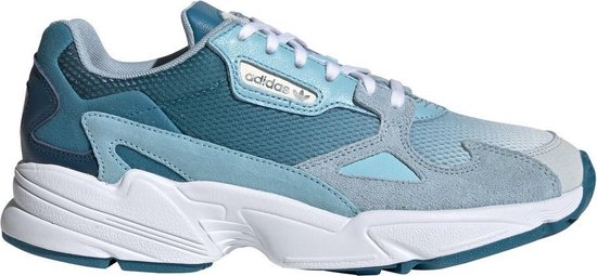 adidas Falcon Sneakers - Maat 38 - - blauw/licht blauw/wit | bol.com