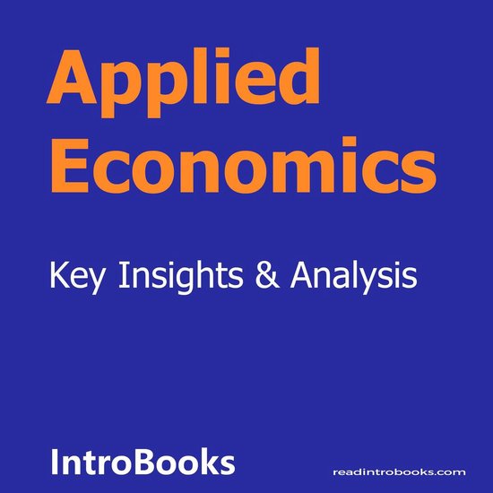 Applied Economics - cover