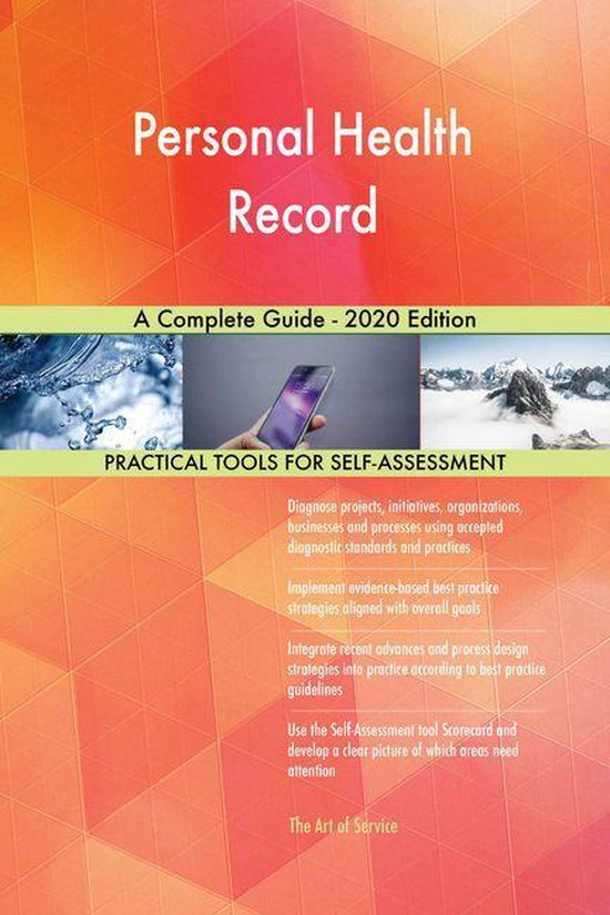 Personal Health Record A Complete Guide 2020 Edition (ebook