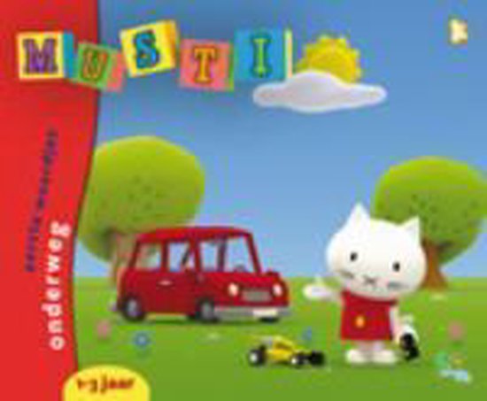 Cover van het boek 'Musti's eerste woordjes onderweg'