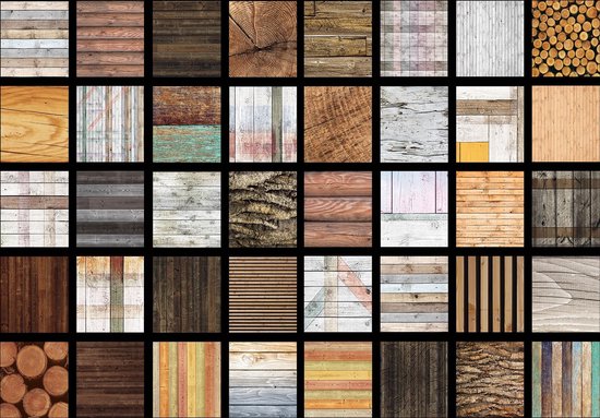 Papier peint photo Polaire | Bois, Rural | Marron | 368x254cm (lxh)