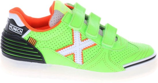 Munich G-3 Velcro Jongens Sneakers - Groen