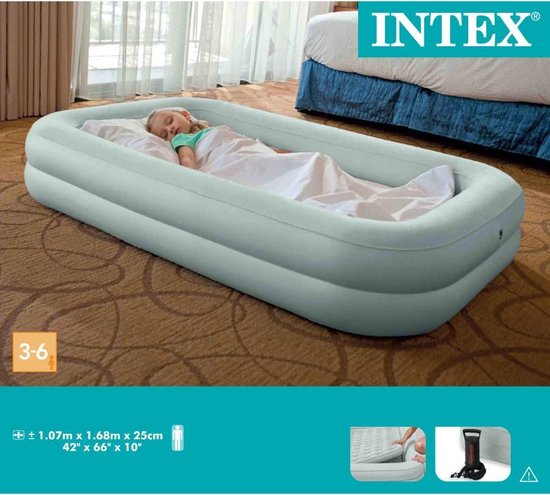 Intex Luchtbed Kidz Travel Bed Set 107x168x25 cm 66810NP