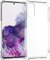 iMoshion Hoesje Geschikt voor Samsung Galaxy S20 Hoesje Siliconen - iMoshion Shockproof Case - Transparant