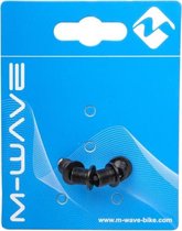 M-wave Bevestigingsbout M8 X 0.75 X 9.5l Zwart 4 Stuks