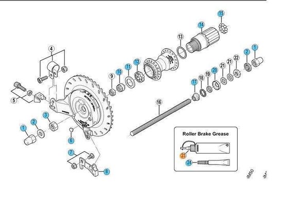 volleybal Ontvanger snor Shimano Vet Rollerbrake 100gr | bol.com