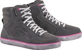 Alpinestars J-6 WP dames schoen licht grijs/roze