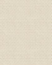 Ton sur ton behang Profhome DE120031-DI vliesbehang hardvinyl warmdruk in reliëf gestempeld tun sur ton glimmend ivoor 5,33 m2