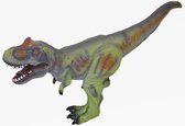 Grote groene plastic T-Rex dinosaurus 63 cm - Prehistorische dieren dinosaurus speelgoed
