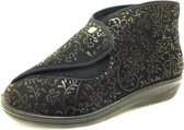 Romika ROMISANA 85 - Volwassenen Dames pantoffels - Kleur: Zwart - Maat: 38