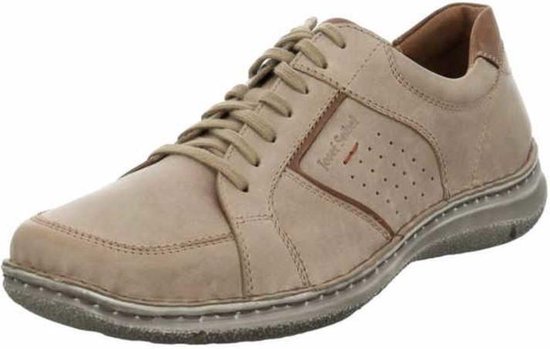 Josef Seibel Mannen Veterschoenen Kleur: Grijs Maat: 43 | bol.com