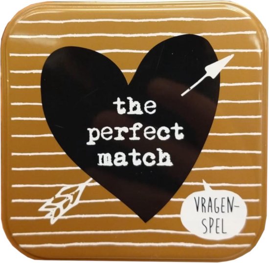 Afbeelding van het spel Spel - Lovegame - The perfect match - Vragenspel in blikje