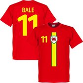 Wales Bale 11 T-Shirt - Rood - L