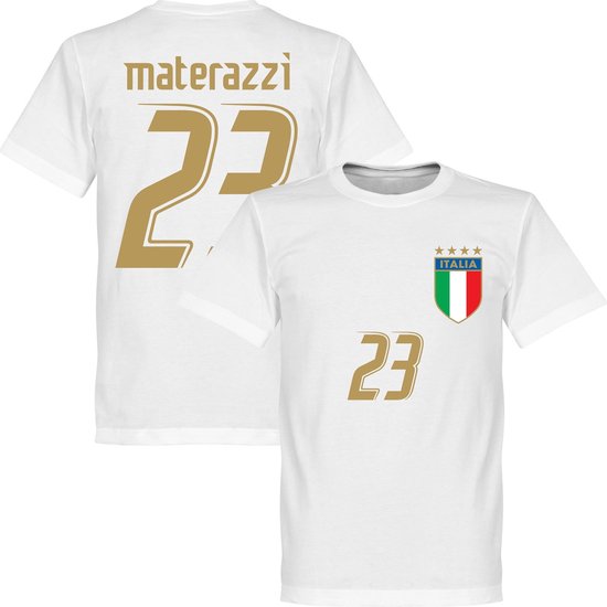 Italië Materazzi T-shirt 2006 - XS