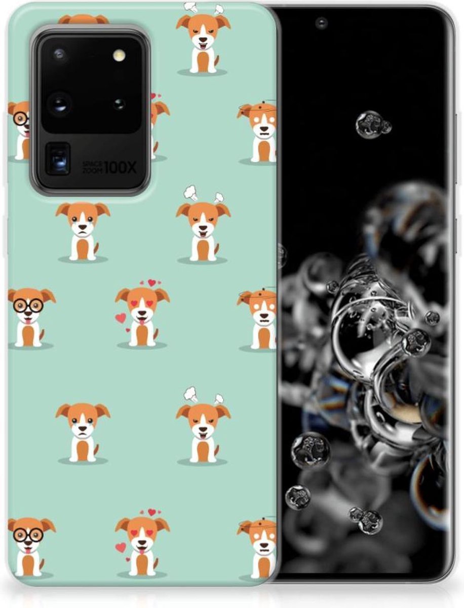 Samsung Galaxy S20 Ultra TPU Hoesje Pups