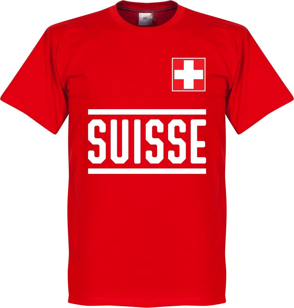 1145x1200.jpg Zwitserland Team T-Shirt - Rood - XXL - Afbeelding 1