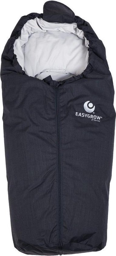 Easygrow Mini Autostoel Voetenzak Zwart 87 X 42 Cm | bol