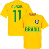 Brazilië G. Jesus Team T-Shirt - M