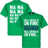 T-shirt On Fire de Will Grigg - M