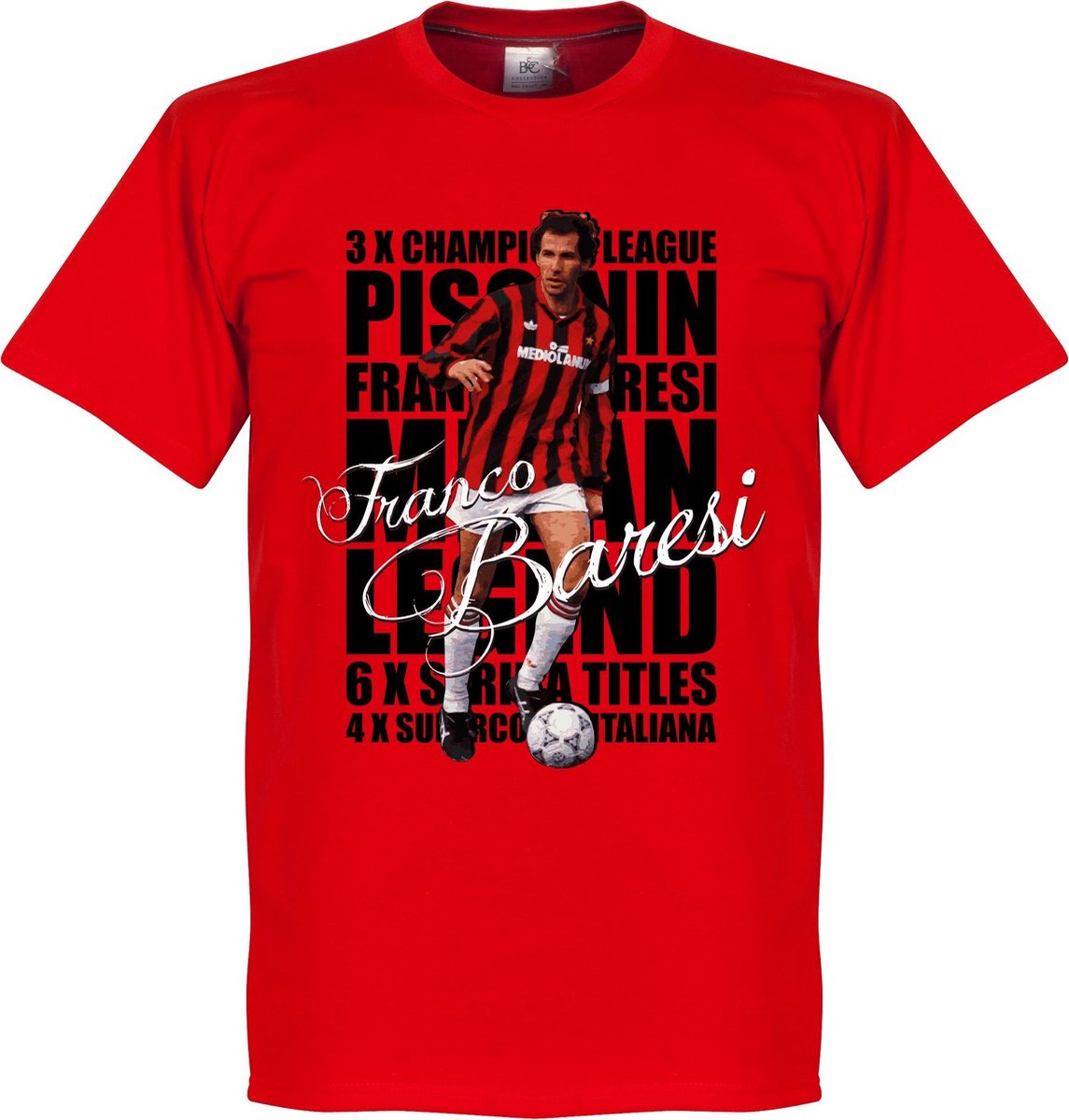 Franco Baresi Legend T-Shirt - XS