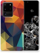 TPU Hoesje Geschikt voor Samsung Galaxy S20 Ultra Polygon Color