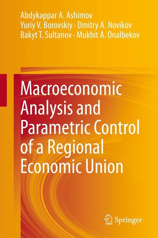 Macroeconomic Analysis and Parametric Control of a Regional  ... - cover