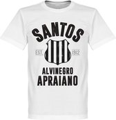 Santos Established T-Shirt - Wit - XXL